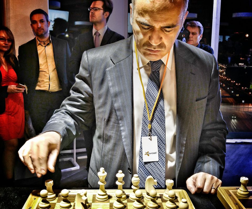 What it’s like to play chess master Garry Kasparov