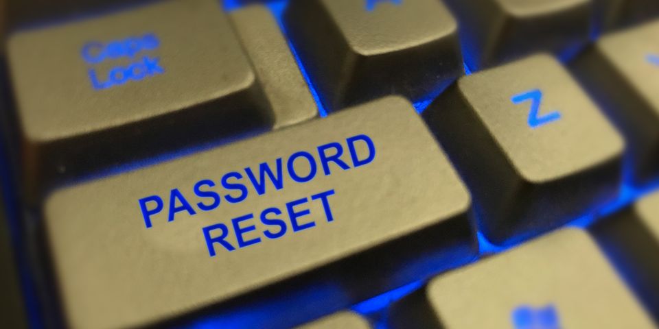 What to do when your password gets reset